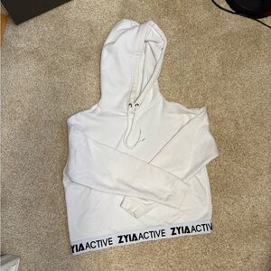 ZYIA Classic White Hoodie